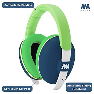 Mumba Baby Ear Protection Noise Cancelling Headphones - Earmuffs for Babies and Toddlers - Ages 3-24+ Months - Image 5
