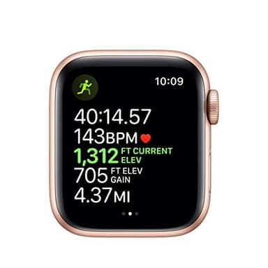 Apple Watch Series 5 (GPS, 40MM) - Gold Aluminum Case with Pink Sand Sport Band (Renewed) - Image 4