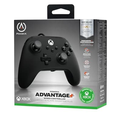 PowerA Advantage Plus Wired Controller for Xbox Series X|S - Black, officially licensed, adjustable height thumbsticks, hall effect, mappable buttons, works with Xbox One and Windows 10/11 PC - Image 11