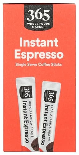 365 by Whole Foods Market, Instant Espresso, Dark Roast, 25 Single Serve Coffee Sticks, 2.65 Ounces - Image 4