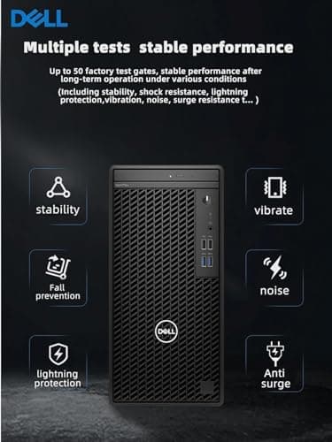 Dell Optiplex 7010 Business Tower Desktop | Intel Core i7-12700K (up to 5.0 GHz) | Intel UHD 770 Graphics | 32GB RAM | 1TB SSD | HDMI+DP | RJ45 | DVD-RW | Wi-Fi + Bluetooth | Windows 11 Pro - Image 3