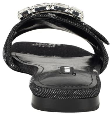 Nine West Women's Matter7 Sandal, Black Denim 007, 5.5 - Image 3