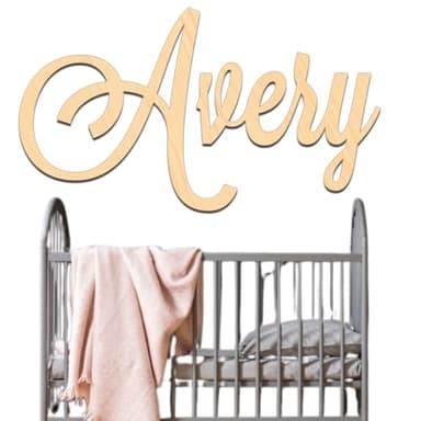 Personalized Custom Wood Name Sign, Nursery Name Sign, Family Name Signs, Choice of Size & Fonts! - Image 2