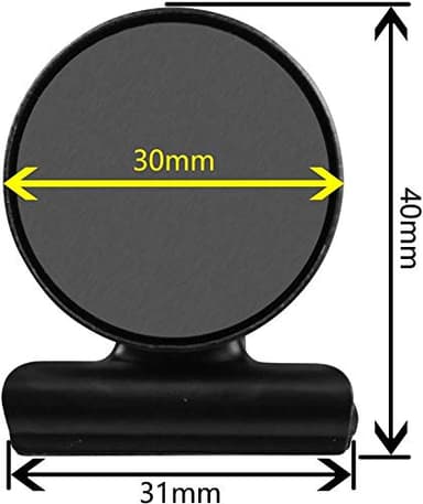 VNDUEEY 20 Pack Black Fridge Magnets Magnetic Clips Refrigerator Magnet, Magnet Clips for Whiteboard Locker, Clip Magnets for Home, School, Office, Magnetic Paper Clip Holder - Image 6