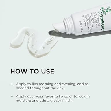 IMAGE Skincare, ORMEDIC pH Balancing Lip Enhancement Complex, with Avocado Oil & Vitamin E for Deep Hydration, Clear, 0.25 fl oz - Image 5