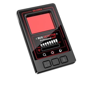 Portable Hidden Camera Detector, Spy Camera Finder, RF Signal Bug Sweeper & GPS Tracker Detector for Home, Office, Hotel & Travel – Anti-Spy Security Scanner - Image 1