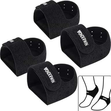 Plantar Fasciitis Gel Heel Protectors, Heel Cups for Women Men Heels Spur Pain Relief, Heel Inserts Pads for Achilles Tendonitis Dry Cracked Heel Support Cushion(Small, 2Pairs) - Image 1