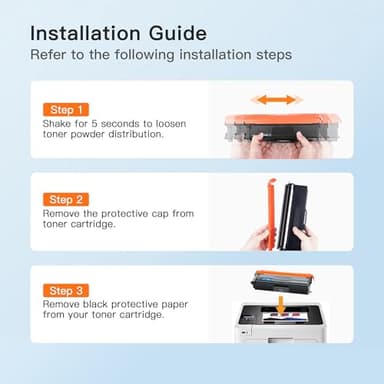 E-Z Ink TN436 Toner Cartridge Replacement for Brother TN436 TN433 TN431 Toner to Use with Brother HL-L8260CDW, L8360CDW, MFC-L8690CDW, L8900CDW, DCP-L8410CDW Printers(Cyan ,1 Pack) - Image 5