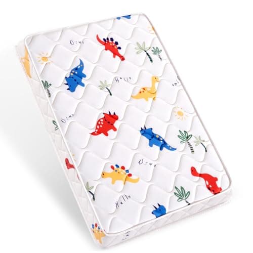 Lillibearas Pack and Play Mattress 38" x 26" x 1.5", Firm Support and Comfort Foam, Soft Playard Mattress for Babies and Toddlers, Baby Essentials Items - Image 1