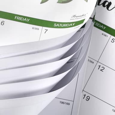 Wall Calendar 2025-2027 - JULY 2025 to JUNE 2027, 24 Months Wall Calendar 2025-2027, 14.8'' x 11.5'', Large Blocks with Julian Dates - Image 9