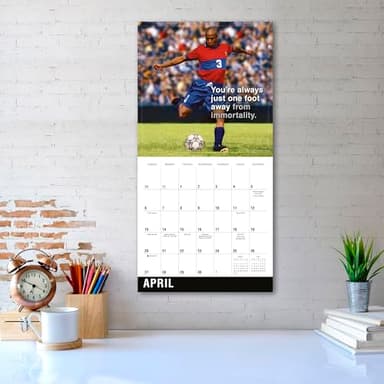 Soccer 2025 Wall Calendar, 16-Months Sports Calendar, 12" x 12" - Image 6