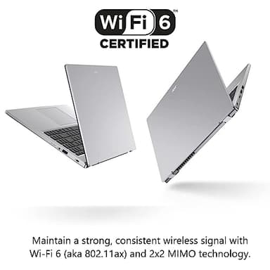 Acer Aspire 3 A315-24P-R7VH Slim Laptop | 15.6" Full HD IPS Display | AMD Ryzen 3 7320U Quad-Core Processor | AMD Radeon Graphics | 8GB LPDDR5 | 128GB NVMe SSD | Wi-Fi 6 | Windows 11 Home in S Mode - Image 6