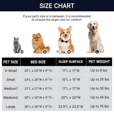 WESTERN HOME WH Calming Dog & Cat Bed, Anti-Anxiety Donut Cuddler Warming Cozy Soft Round Bed, Fluffy Faux Fur Plush Cushion Bed for Small Medium Dogs and Cats (20"/24"/27"/30") - Image 4