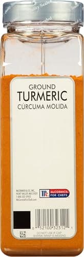 McCormick Culinary Ground Turmeric, 16 oz - One 16 Ounce Container of Powdered Turmeric Spice Perfect for Indian, Southwest Asian, Middle Eastern, and North African Cuisines - Image 2