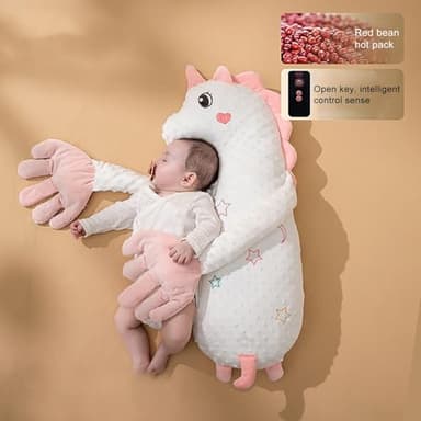 NIGRITY 2025 Latest Model Baby Patter for Sleep, Baby patting Pillow, Duck and Dinosaurs Baby Patter, Baby Butt Patter for Sleep, Patting Hand for Baby Sleep (B) - Image 5