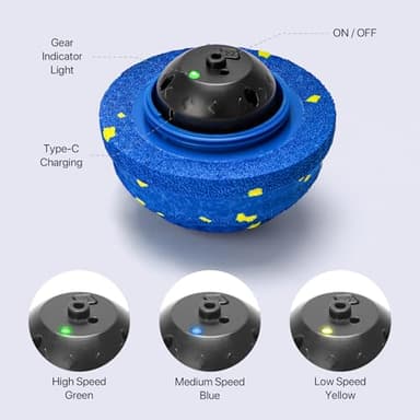 Interactive Dog Toys Balls Moving - Smart Automatic Bouncing Interactive Dog Ball, Durable Pet-Safe E-TPU Material, IPX7 Waterproof, Anti Boredom Dog Toys to Keep Them Busy for Large and Small Dogs - Image 3