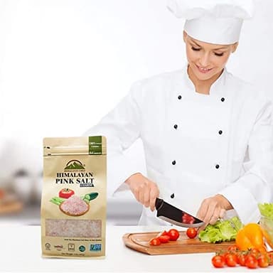 Himalayan Chef Himalayan Pink Salt, Coarse Grain, Refill Grinders - 2 Pound (Pack of 6) - Image 5