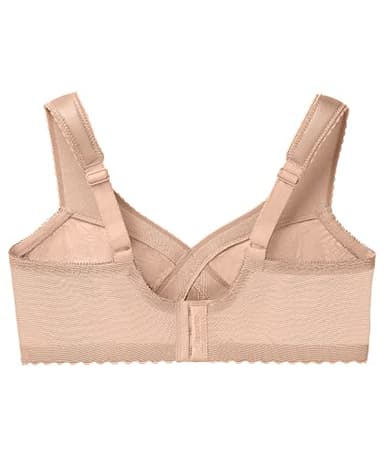 Full Figure Plus Size MagicLift Original Support Bra Wirefree #1000 Blush - Image 6