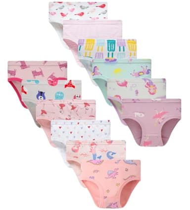 Finihen Girls Underewear Toddler Girls Cotton Panties Soft Little Underwear Size 6Years Multipacks. - Image 1