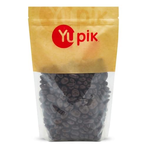 Yupik Dark Chocolate Pecans, 60% Cacao, 2.2 lb (35.2 oz), Kosher, Chocolate Nuts, Pecans Dipped in Rich Dark Chocolate, Crunchy & Smooth, Chocolate Candy, Sweet Snack, Ideal for Baking & Decorating - Image 1