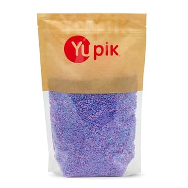 Yupik Cotton Candy Flavored Sprinkles, 2.2 lb (35.2 oz), Low Sugar, Kosher, Cholesterol-Free, Fat-Free, Perfect for Baking and Decorating Ice Cream, Cakes, Cookies, Cupcakes, and Donuts - Image 1