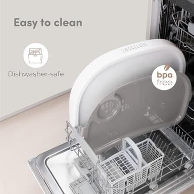 Sweety Fox Baby High Chair Adjustable to 7 Different Heights - Grey Baby Chair - Silla para Comer de Bebe - Foldable High Chairs for Babies and Toddlers - Image 4