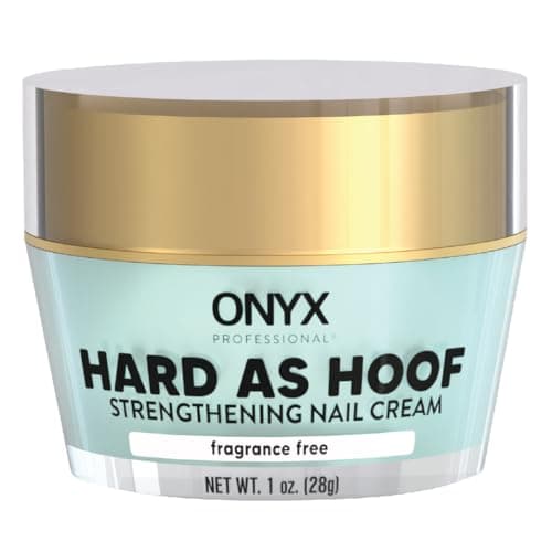 Onyx Professional Hard As Hoof Nail Strengthening Cream, Unscented - Nail Growth & Conditioning Cuticle Cream Stops Splits, Chips, Cracks & Strengthens Nails, 1 oz - Image 1
