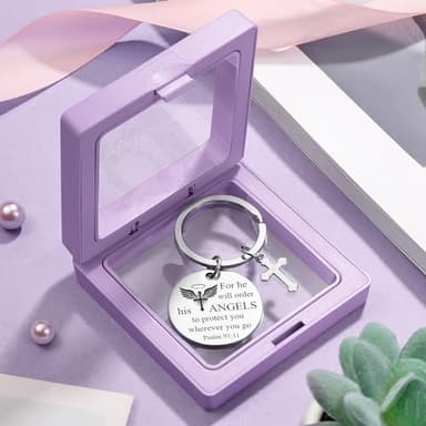 Christian Gifts for Women Faith, Inspirational Religious Gifts for Women, Catholic Spiritual Gift Set Birthday Christmas Gift for Womens Mom Sister Best Friends Wife Coworkers w/ 16Oz Can Glass - Image 6