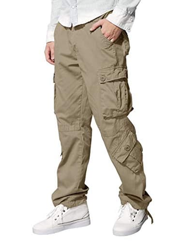Match Men's Wild Cargo Pants #3357(38,British Khaki) - Image 2