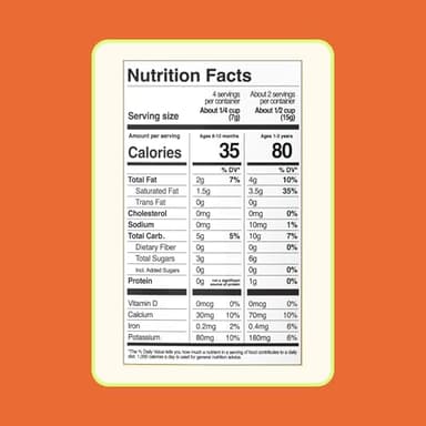 Yumi Smoothie Melts - Toddler & Kids Snacks, Gluten-Free, No Added Sugar. Organic Plant Based Like Bites - 4 Real Fruits & Vegetables Puree Melties, School Safe (Mango & Carrot) - Image 5