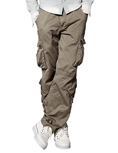 Match Men's Wild Cargo Pants (3357 Light Coffee, 34) - Image 1