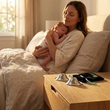 Silver Nipple Shields for Breastfeeding Newborn & A Breastfeeding Essential by Go Mommy - 925 Silver Nursing Cups for Sore Nipple Relief, Protects & Heals Cracked Nipples - Image 6