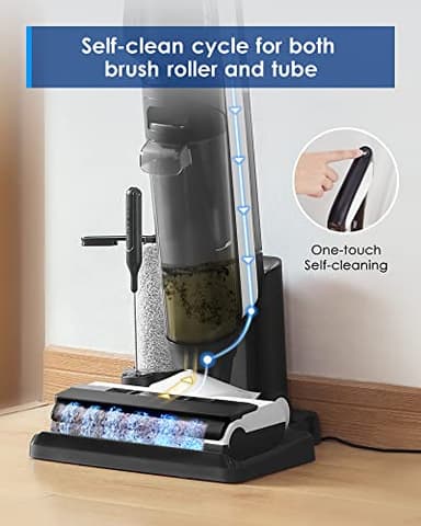 Tineco Smart Wet Dry Vacuum Cleaners, Floor Cleaner Mop 2-in-1 Cordless Vacuum for Multi-Surface, Lightweight and Handheld, Floor ONE S5 Combo - Image 5