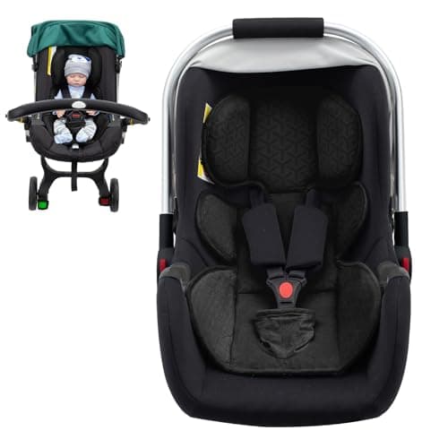 Infant Insert for Doona, Thickened Baby Car Seat Head & Body Support, Universal Carseat Head Support for Infant, Baby Car Seat Cushion with Filled Sponge, Breathable Newborn Car Seat Insert - Image 1