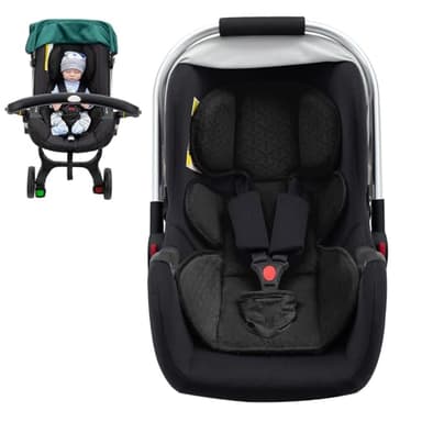 Infant Insert for Doona, Thickened Baby Car Seat Head & Body Support, Universal Carseat Head Support for Infant, Baby Car Seat Cushion with Filled Sponge, Breathable Newborn Car Seat Insert - Image 1