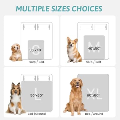 COZY KISS Waterproof Pet Blanket for Large Dog, Soft Luxury Faux Fur Throw for Woman Sofa Bed Couch, Non-Shedding Double Sided, Super Fluffy Thick Warm, Reversible, 50x60 in, Brown Leopard Print - Image 9