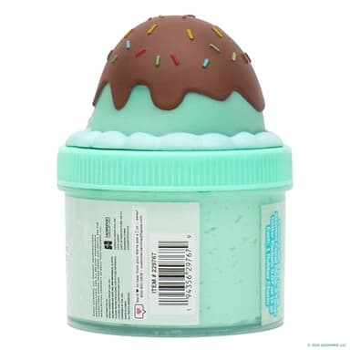 Original Squishmallow Maya The Ice Cream Premium Cloud Slime, Chocolate-Scented, Party Favors for Kids 8-12, Girl Toys 8-10 Years Old, Slime Kit for Girls Ages 8-12, Slime for Kids - Image 9