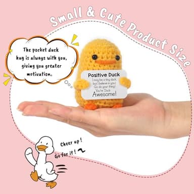 MBL Birthday Gifts for Her Women – Thank You Appreciation Christmas Stocking Stuffers Xmas Holiday Emotional Inspirational Support Funny Duck Pickle Potato Nuggets Gift for Him Men Friend Coworker - Image 2