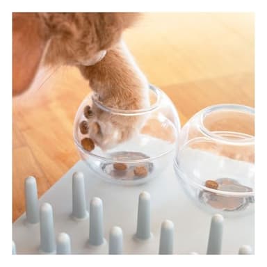 TRIXIE Fun Board Strategy Game for Cats, Puzzle Toy, Treat Dispenser, Interactive Play, Mental Stimulation - Image 6