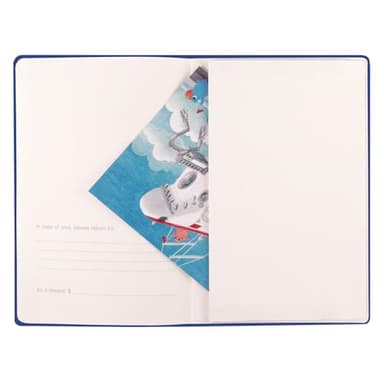 Comix 6 Pack Lined Journal Notebooks for Work, 240 Pages, 5.5"x8.3", Navy Blue, Hardcover, A5 Medium College Ruled, Journaling Notebooks for Notes-taking, Fits for Office School Home - Image 5