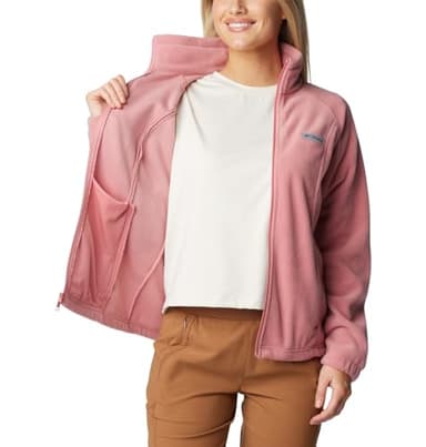 Columbia Womens Benton™ Springs Full Zip, Pink Agave, X-Small US - Image 5