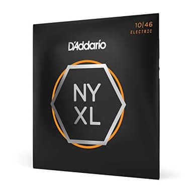 D'Addario Guitar Strings - NYXL Electric Guitar Strings - NYXL1046 - Unrivaled Strength, Tuning Stability, Enhanced Mid-Range - For 6 String Guitars - Made in the USA - 10-46 Regular Light, 1-Pack - Image 1