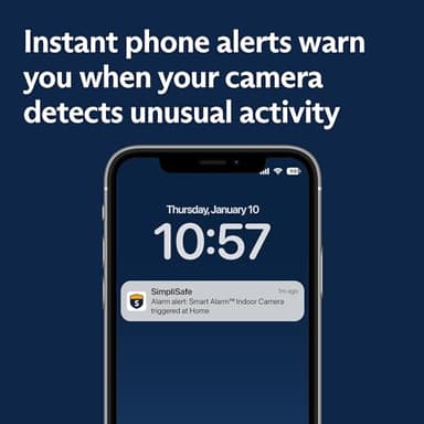 SimpliSafe Smart Alarm Wireless Indoor Security Camera - Image 7
