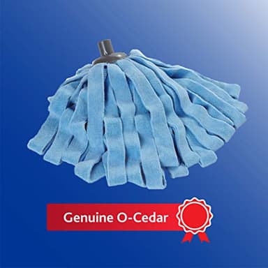 O-Cedar Microfiber Cloth Mop Refill, Blue - Image 3