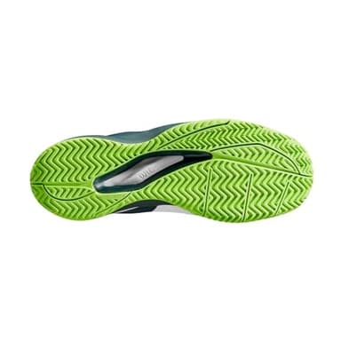 WILSON Men's Rush Pro Ace Sneaker, White/Ponderosa Pine/Jasmine Green, 7.5 - Image 3