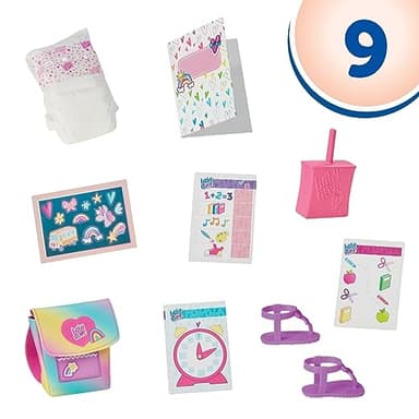 Baby Alive Time for School Baby Doll Set, 12 Inch, Back to School Toys for Girls & Boys, Brown Hair, Preschool Gifts for Kids, Ages 3+ (Amazon Exclusive) - Image 3