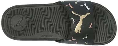 PUMA Women's Cool Cat 2.0 Slide Sandal, TOSS Black-Metallic Gold Silver, 6 - Image 5