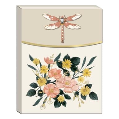 Punch Studio Cream Bouquet Brooch Notepad (50478)