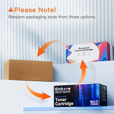 E-Z Ink Compatible 202X Toner Cartridges High Yield with Chip Replacement for HP 202X Toner 202A CF500X CF500A to Use with HP Color Pro MFP M281fdw M281cdw M281fdn M254dw M254 M281 (4-Pack) - Image 7