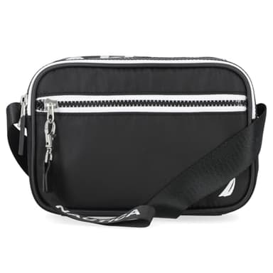 Nautica Women's High Seas Camera Crossbody, Black, One Size - Image 2